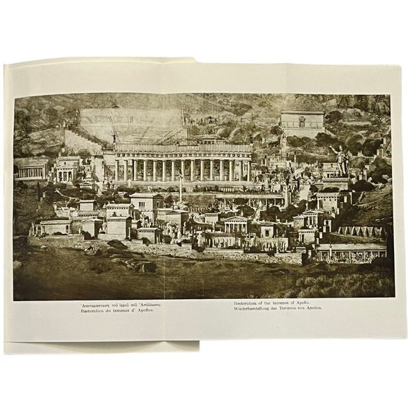 Delphi The Great Sanctuaries of Greece Hope Edition Alexander Romanos 1970 Guide - Picture 4 of 8